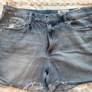 Cosmic Blue Love Classic Jean Shorts size 14